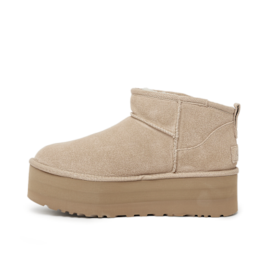 Buy UGG Wmns Classic Ultra Mini Platform in beige | 1135092-SAN