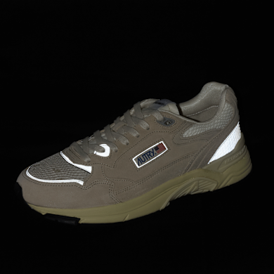 Buy Autry Hyperway Low Suede Mesh in beige | HYLMUM03 | solebox