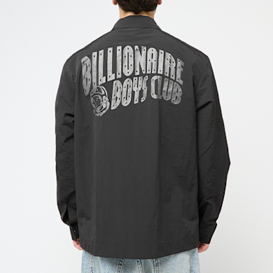 Buy Billionaire Boys Club Arch Logo Nylon Overshirt black in black