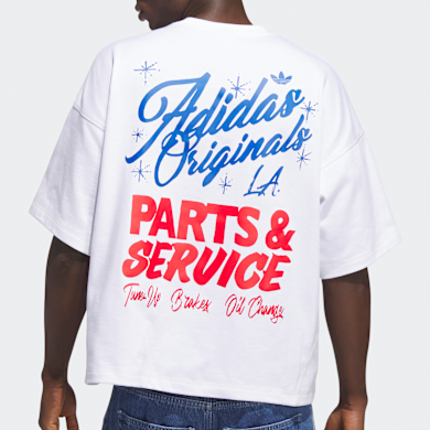 Buy adidas Originals OG L.A. T-Shirt in white | JX6176 | solebox