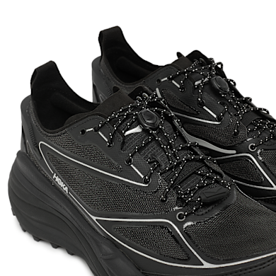 Buy HOKA Stinson One7 in black / silver | 1168931-BKSV | solebox