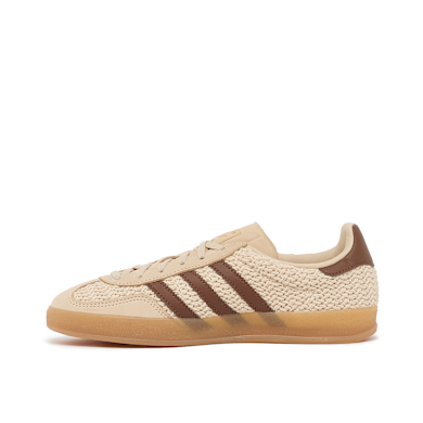 Buy adidas Originals Wmns Gazelle Indoor in sand strata/preloved brown/gum  3 | JS1418 | solebox