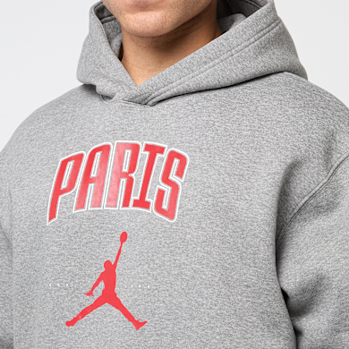 Buy Jordan M J Paris City Hbr Flc Po carbon heather in carbon