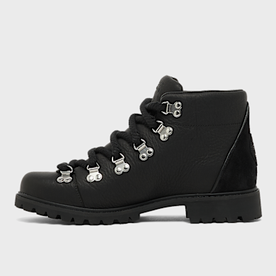Timberland ブラックミッドカットブーツ Buy Timberland Authentic Hike Mid Lace Up Boot in black