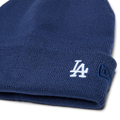 Buy New Era Mini Logo Cuff Beanie Los Angeles Dodgers in blue