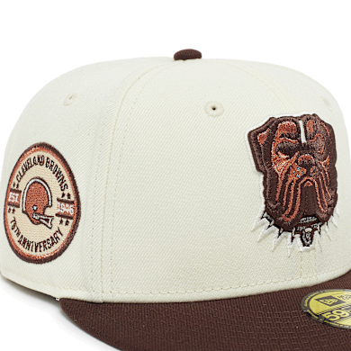 ブルドック Buy New Era MLB Chrome Pack 59Fifty Cleveland Browns in beige