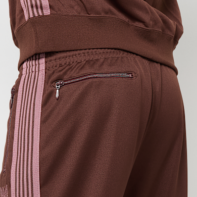 Buy Needles Narrow Track Pant in brown | RW317-BROWN | solebox