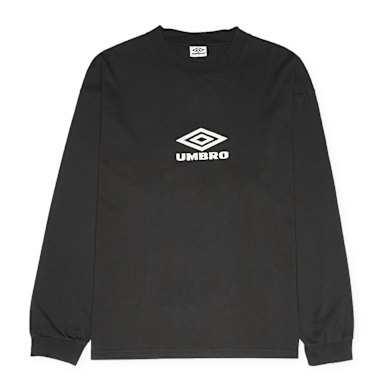 Buy Umbro by Slam Jam OG Logo Longsleeve Shirt in black