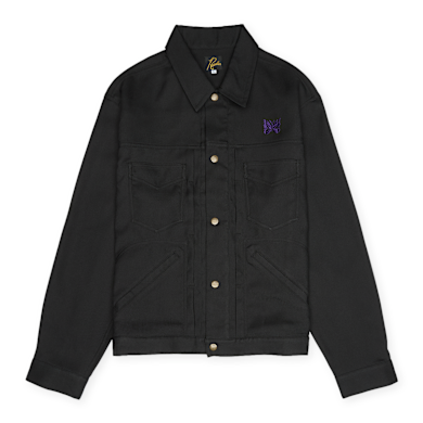Needles RW251 Penny Jean Jacketブラック Buy Needles Penny Jean Jacket in black | RW251-CHARCOAL | solebox