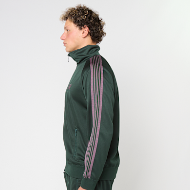 トップス NEEDLES Track Jacket RW314 25AW Buy Needles Track Jacket in green | RW314-GREEN | solebox