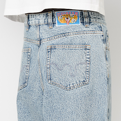 Buy ICECREAM Running Dog Triple Scoop Denim Pants in heavy wash