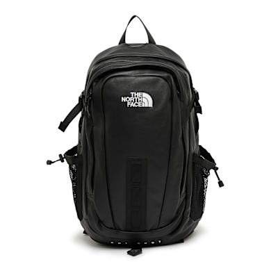 Buy The North Face Leather Pack Hot Shot Backpack in tnf black
