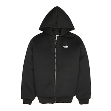 Buy The North Face Leather Pack Insulated Hoodie in black