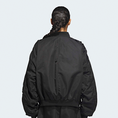 Buy adidas Originals x Willy Chavarria Satin Bomber Jacket in