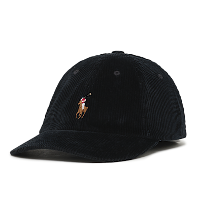 Buy Polo Ralph Lauren Classic Sport Corduroy Cap in polo black