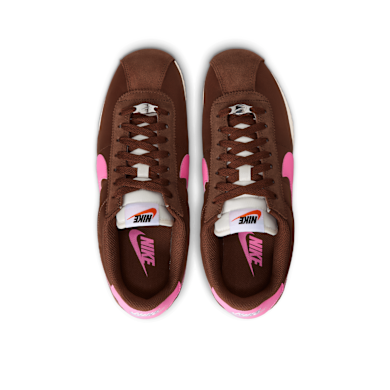Buy Nike Wmns Cortez Textile in fauna brown/pink spell-sail-white
