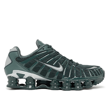 Buy Nike Shox TL in seaweed/gunmetal | AV3595-302 | solebox