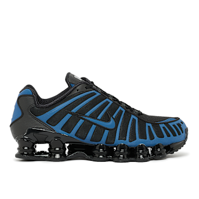 Buy Nike Shox TL in black/court blue-metallic silver | IH1338-002
