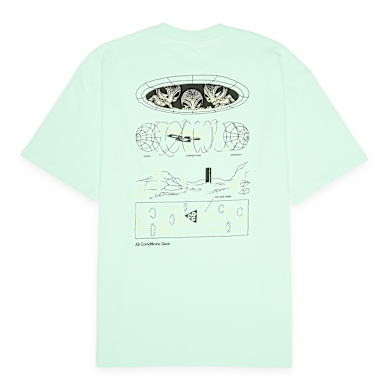 Buy Nike ACG Mystery Lights T-Shirt in mint foam | HV2172-353