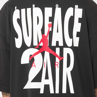 Buy Jordan Brooklyn 2 Air Reissue T-Shirt in black | IF1804-010