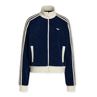 Buy adidas Originals Velour Knit Tracktop in blue | KS7779 | solebox