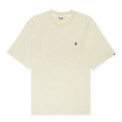 Buy A Bathing Ape One Point Relaxed Fit Tee in beige