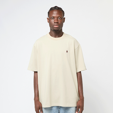 Buy A Bathing Ape One Point Relaxed Fit Tee in beige