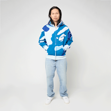 Buy A Bathing Ape Mega ABC Camo Double Shark Relaxed Fit Full Zip