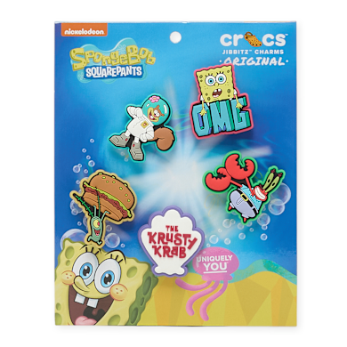 セット Buy Crocs Spongebob 5pc Pack Jibbitz in multi-colour | 10010012