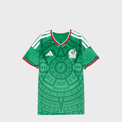 Buy adidas Originals Mexico 26 Home Replica Jersey in green