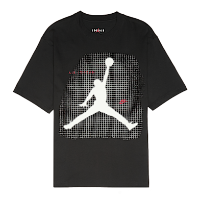 Buy Jordan Graphic T-Shirt in black/white/gym red | IF3073-010