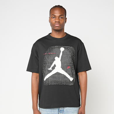 Buy Jordan Graphic T-Shirt in black/white/gym red | IF3073-010