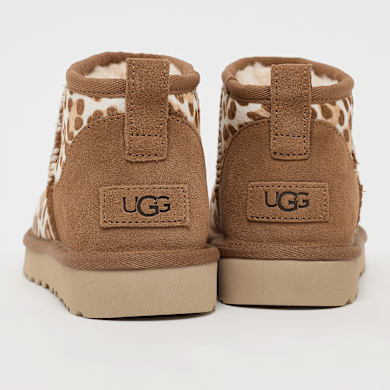 Buy UGG Wmns Classic Ultra Mini Plains in felicity leopard jasmine