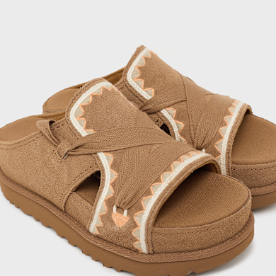 Buy UGG Wmns Goldenstar Hi Artistitch in chestnut multi | 1175133