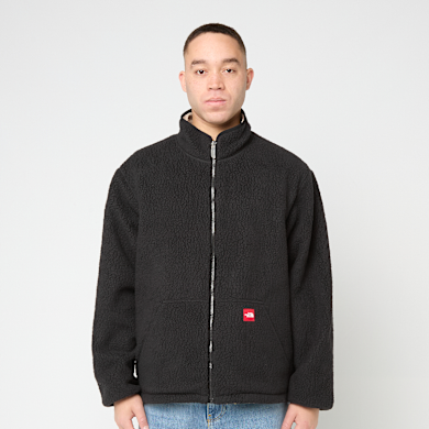 Buy The North Face Red Box Reversible Fleece Jacket in mushroom