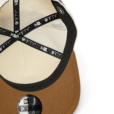 Buy New Era Suede Visor 9Fifty Los Angeles Dodgers Cap in beige