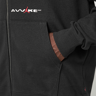 Buy Jordan x Awake NY Fleece Hoodie in black | IB7288-010 | solebox