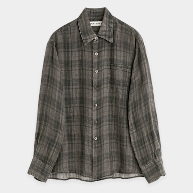 Buy Our Legacy Above Shirt in Penumbra Check | M2262AP | solebox Buy Our Legacy Above Shirt in Penumbra Check | M2262AP | solebox