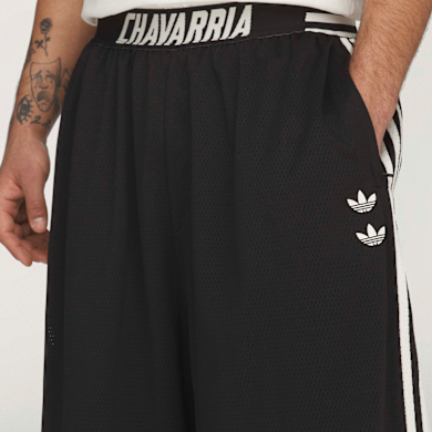 adidas Originals WILLY CHAVARRIA ショートパンツ WILLY CHAVARRIA: ブラック adidas Originalsエディション メッシュ