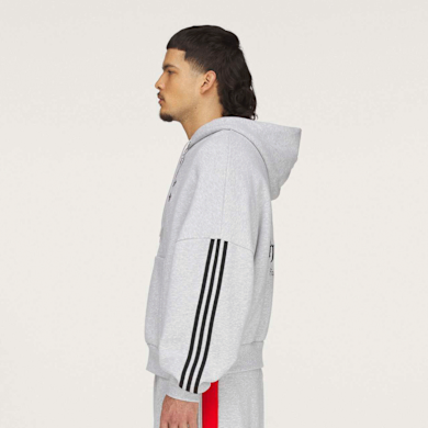 Buy adidas Originals x Willy Chavarria FZ Hoodie in grey | KV2250