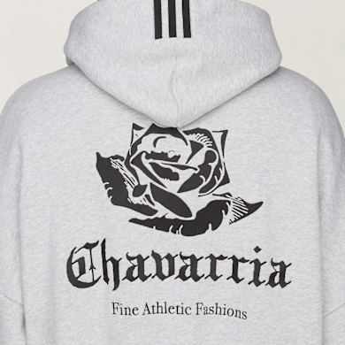 Buy adidas Originals x Willy Chavarria FZ Hoodie in grey | KV2250