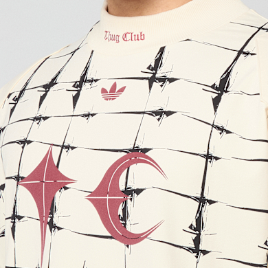 Buy adidas Originals x Thug Club Goalie Tee Longsleeve in beige