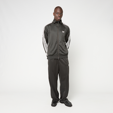 Buy Needles Track Jacket - Poly Smooth in zwart | SX404-C | solebox