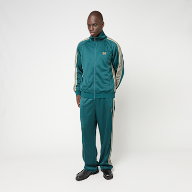 Buy Needles Track Pant - Poly Smooth in green | SX406-B | solebox