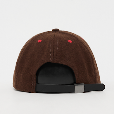 Buy Brain Dead Flannel Classic Logohead 6 Panel Hat in brown