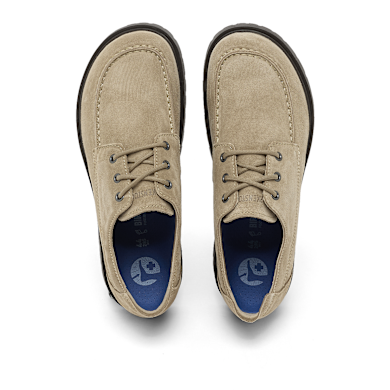 Buy Birkenstock Highwood Moc Lace Low in gray taupe | 1031884