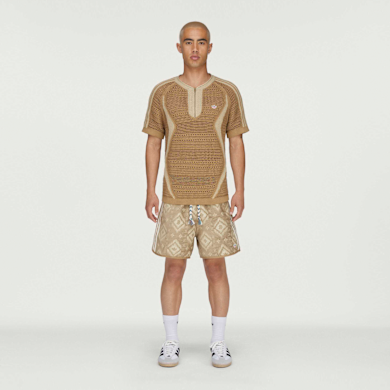 Buy adidas Originals x Clot By Edison Chen Ikat Shorts in beige