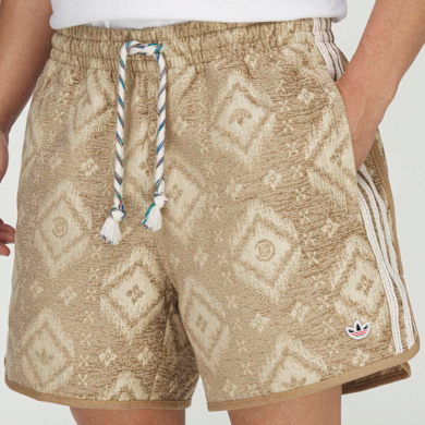 Buy adidas Originals x Clot By Edison Chen Ikat Shorts in beige