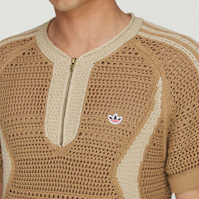 Buy adidas Originals x Clot By Edison Chen Knit Jersey in beige