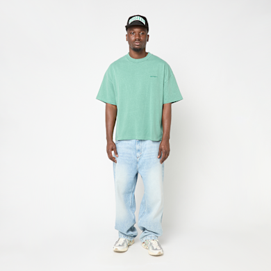 Buy Carhartt WIP Benton T-Shirt in turquoise | I035590-3IC.GD